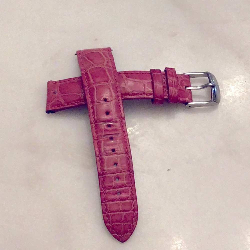 Michele alligator 18 mm watchband
